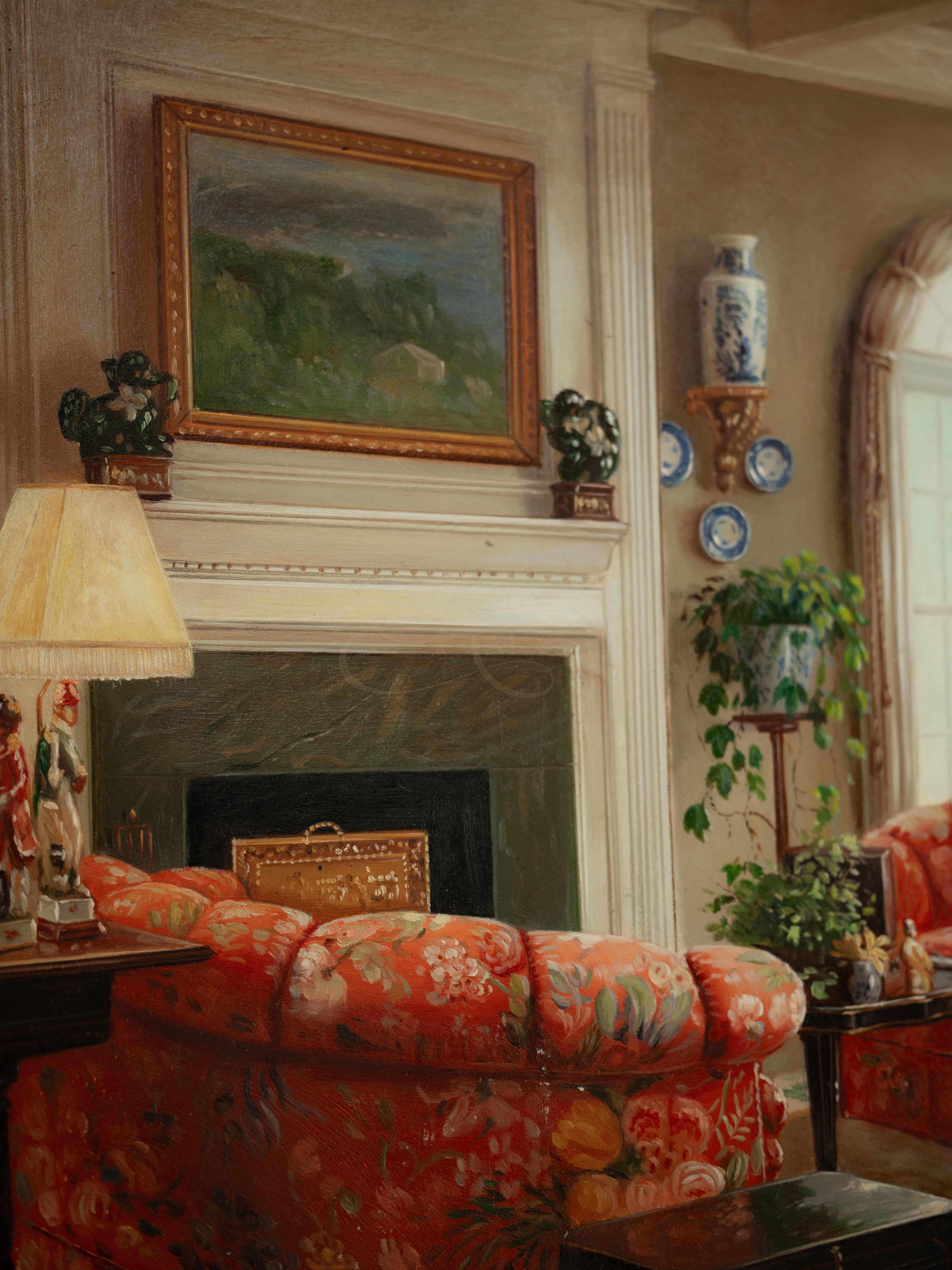 Vintage Interior Room Painting