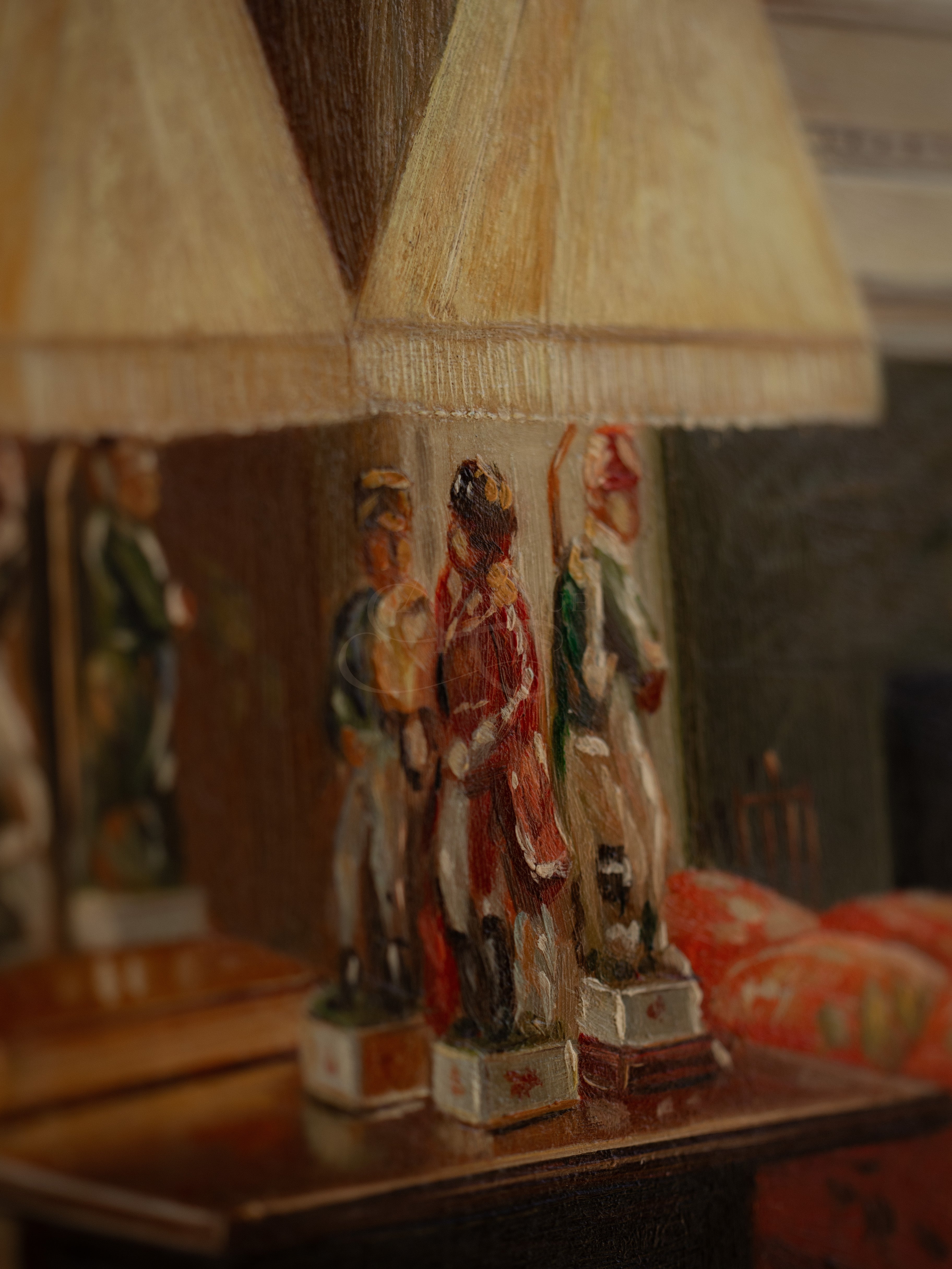 Vintage Interior Room Painting