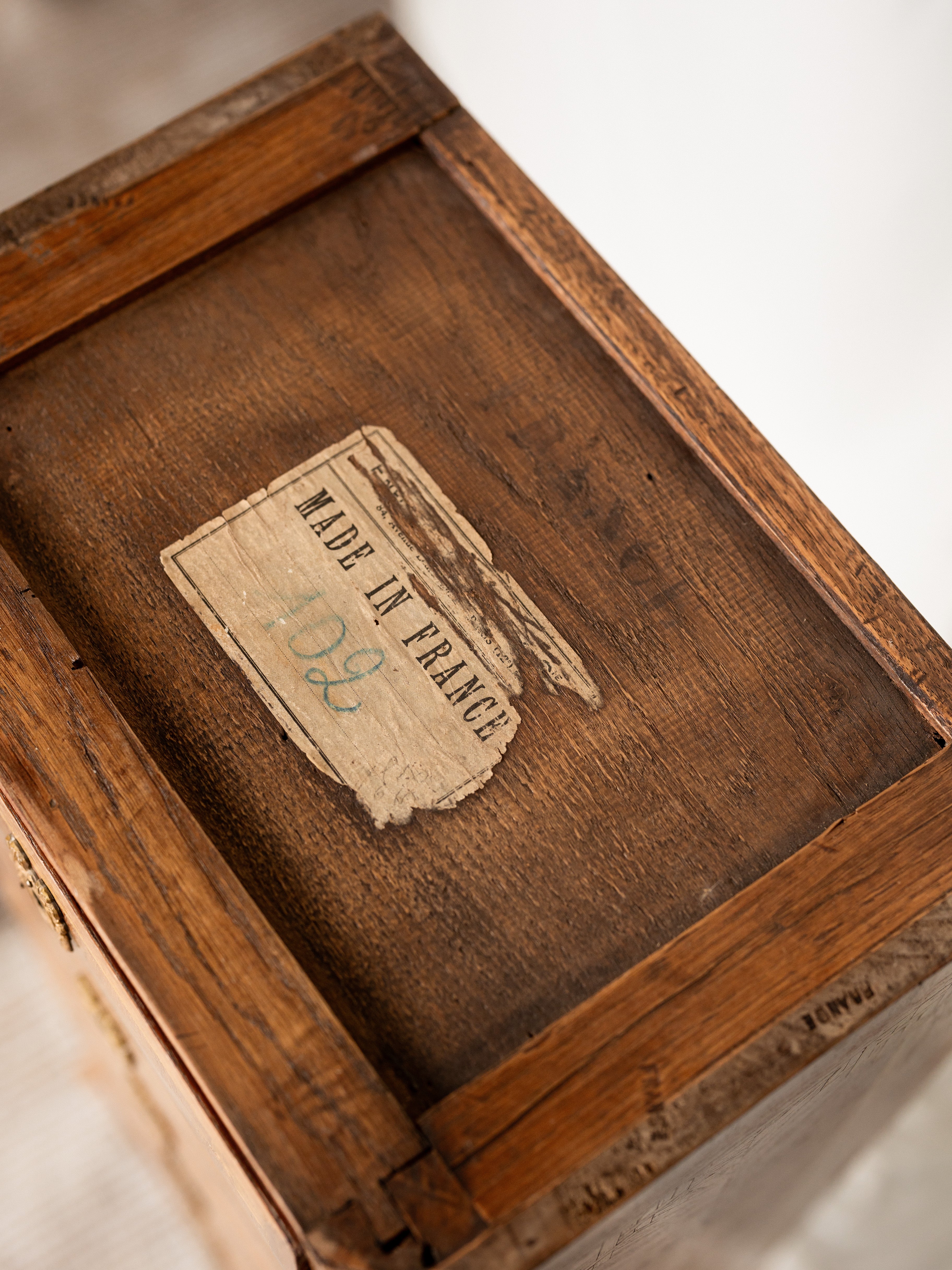 Pair of French Louis XVI 6-drawer Semainier Style Tall Chests