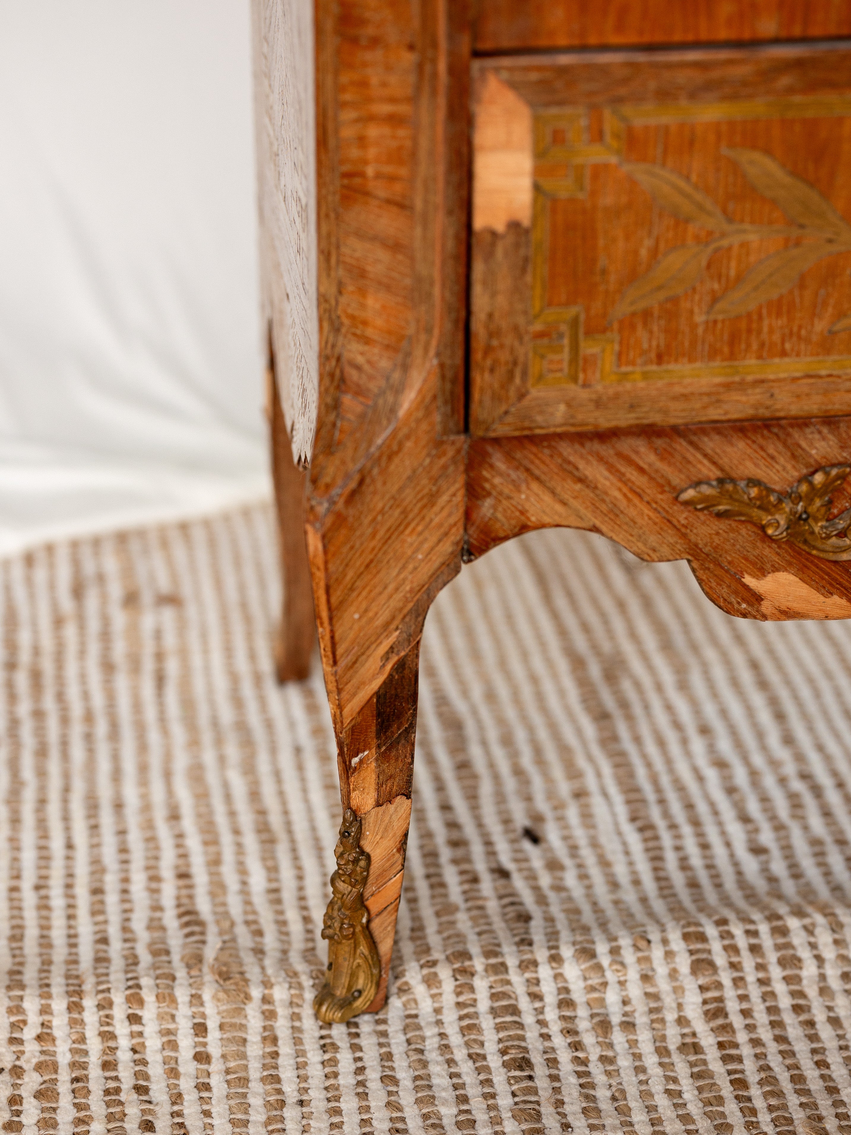 Pair of French Louis XVI 6-drawer Semainier Style Tall Chests