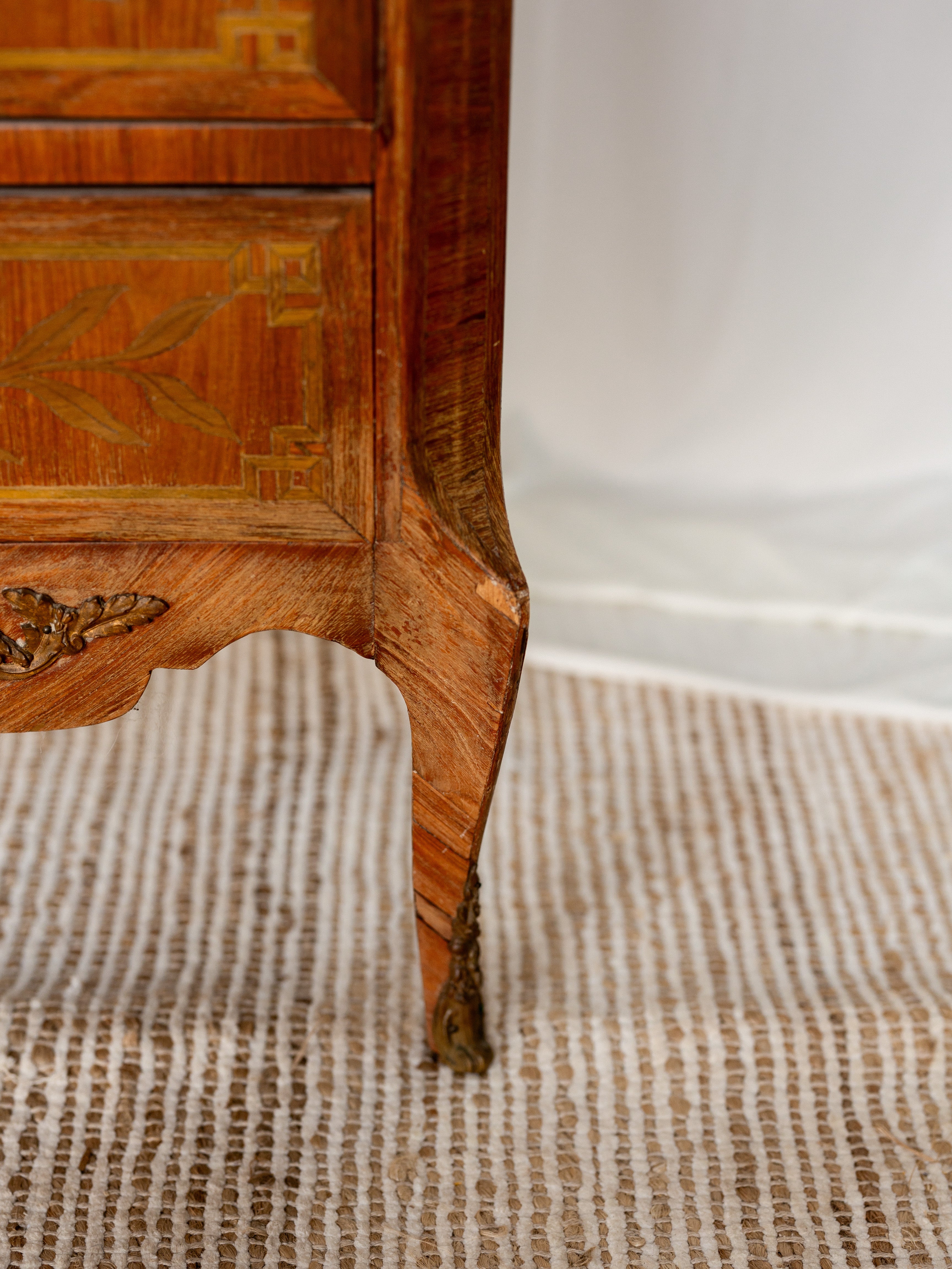 Pair of French Louis XVI 6-drawer Semainier Style Tall Chests