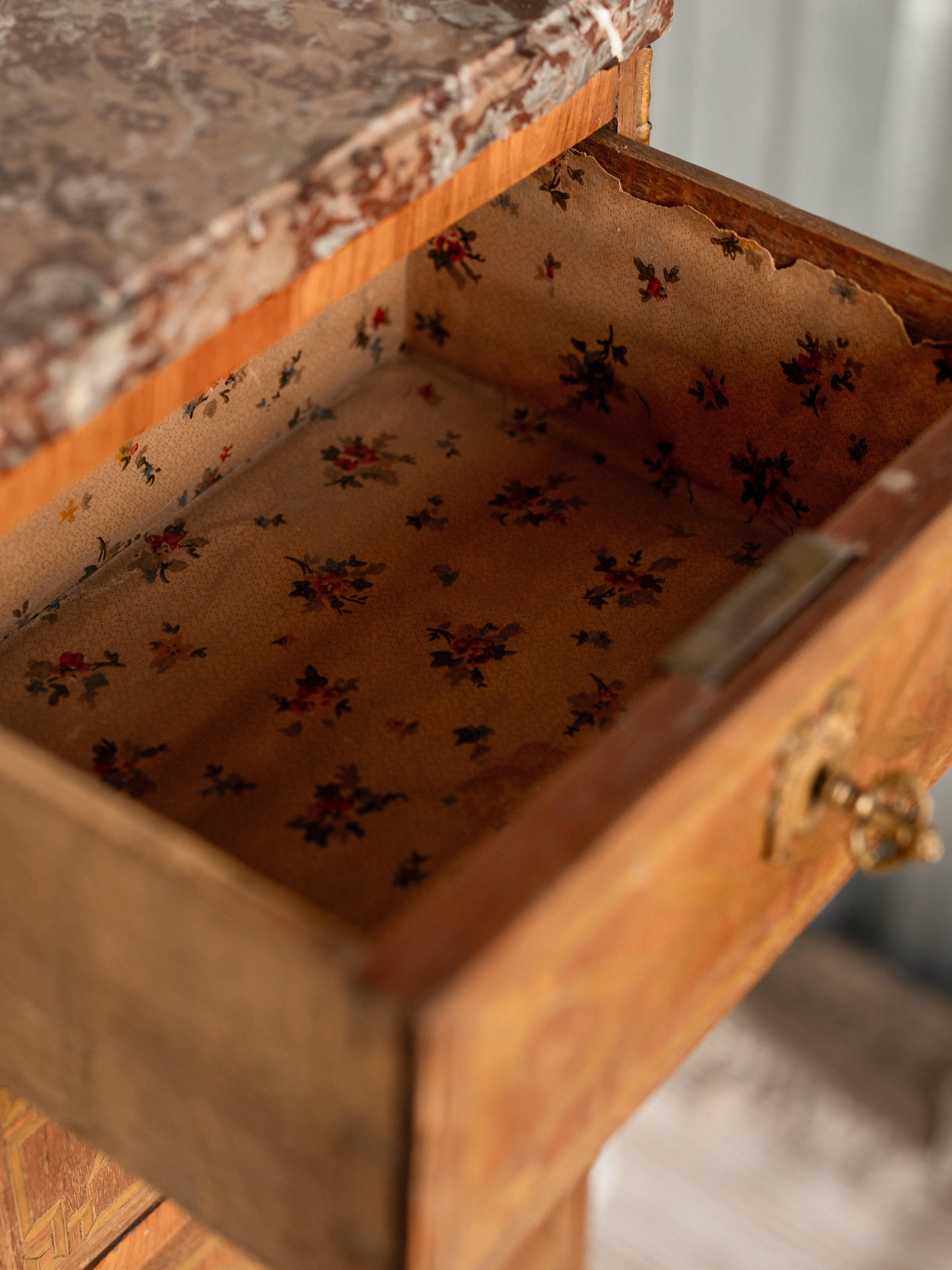 Pair of French Louis XVI 6-drawer Semainier Style Tall Chests