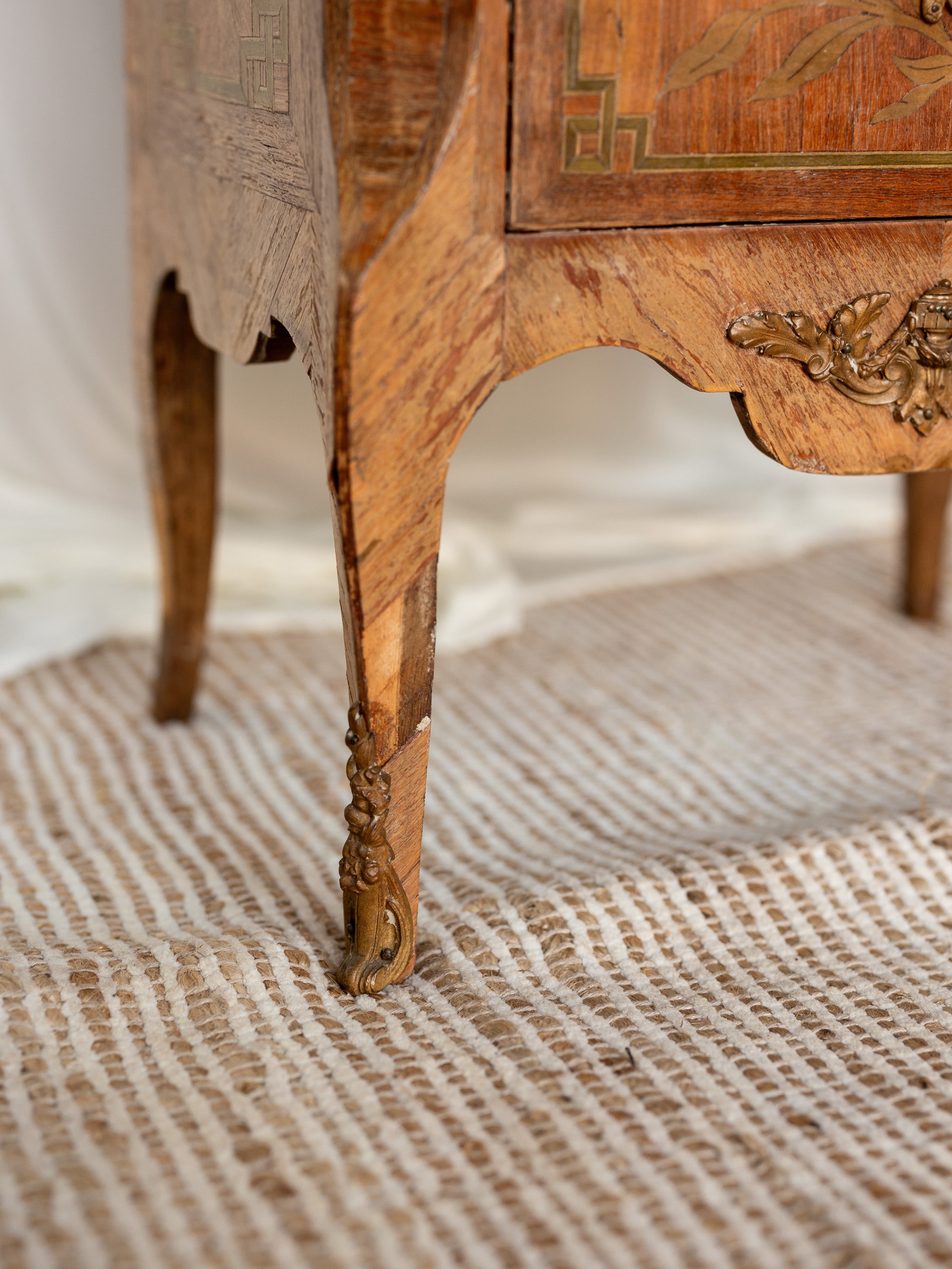 Pair of French Louis XVI 6-drawer Semainier Style Tall Chests