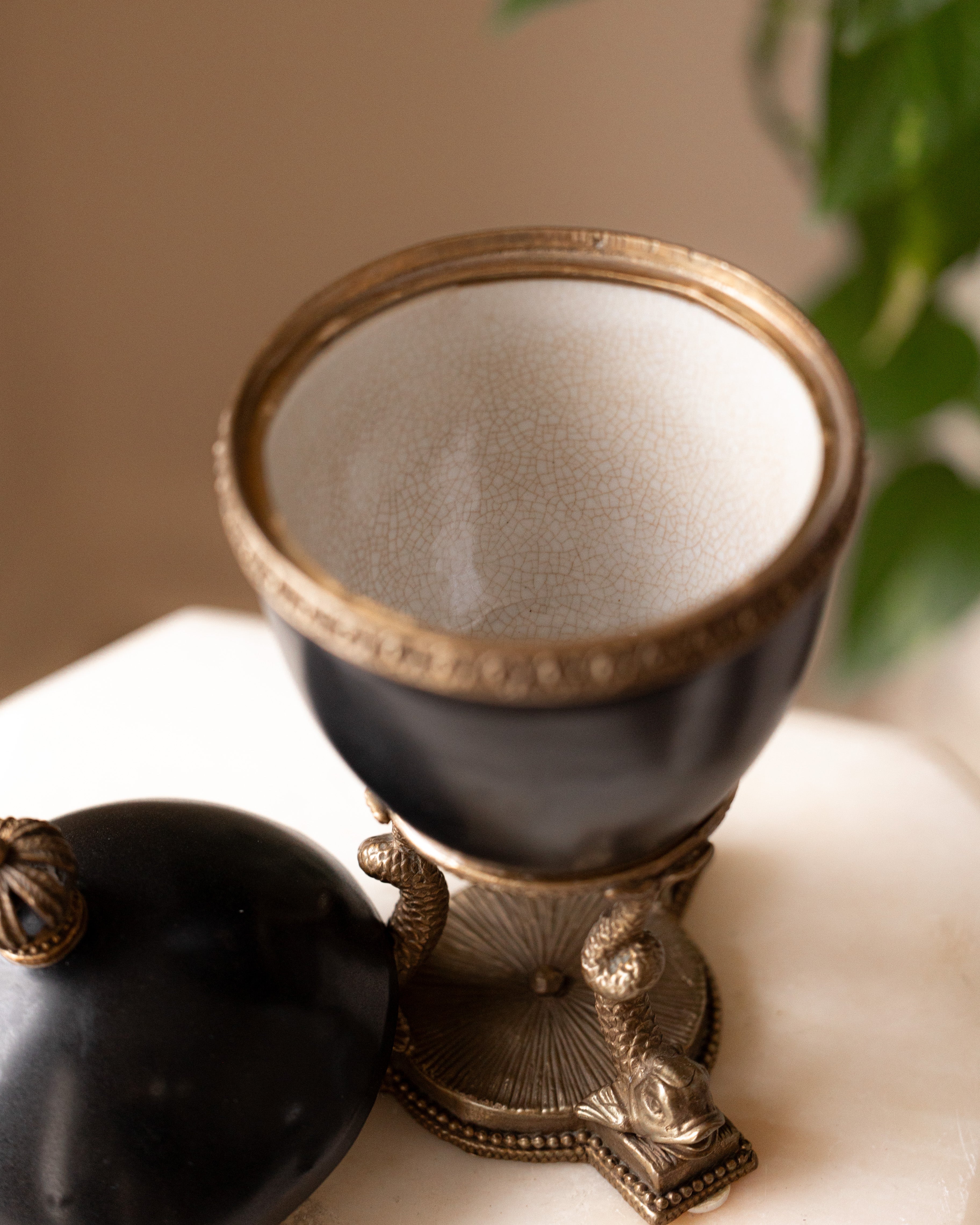 Chinese Porcelain Koi Fish Box