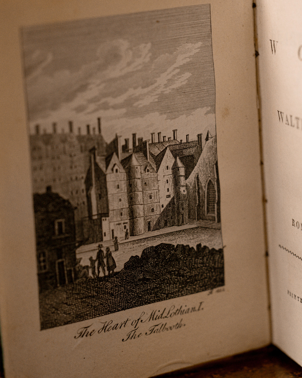 1822 Pocket Sized Waverly Novels | Walter Scott Illustrated Book Set
