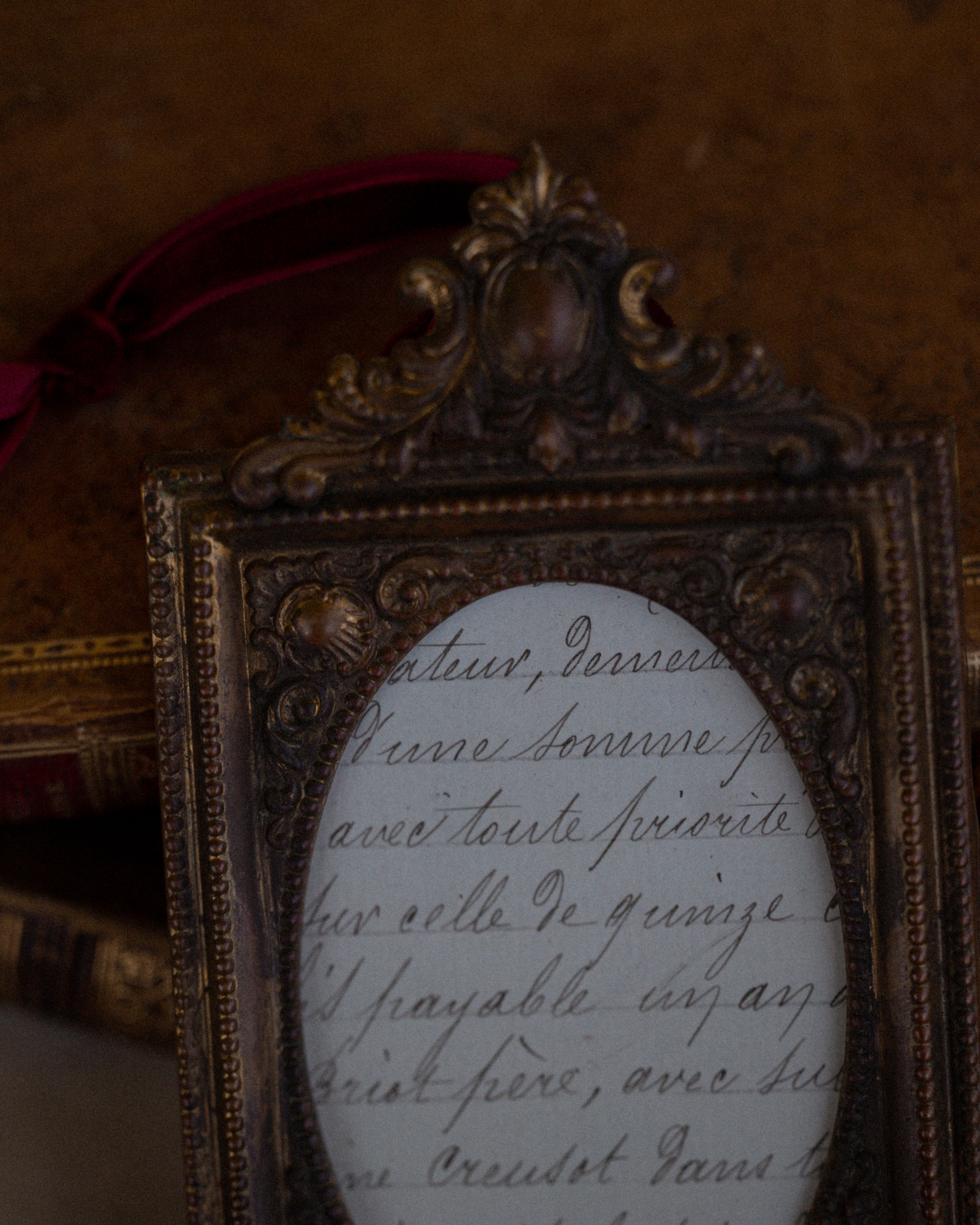 Ornate 19th Century French Frame Ornament