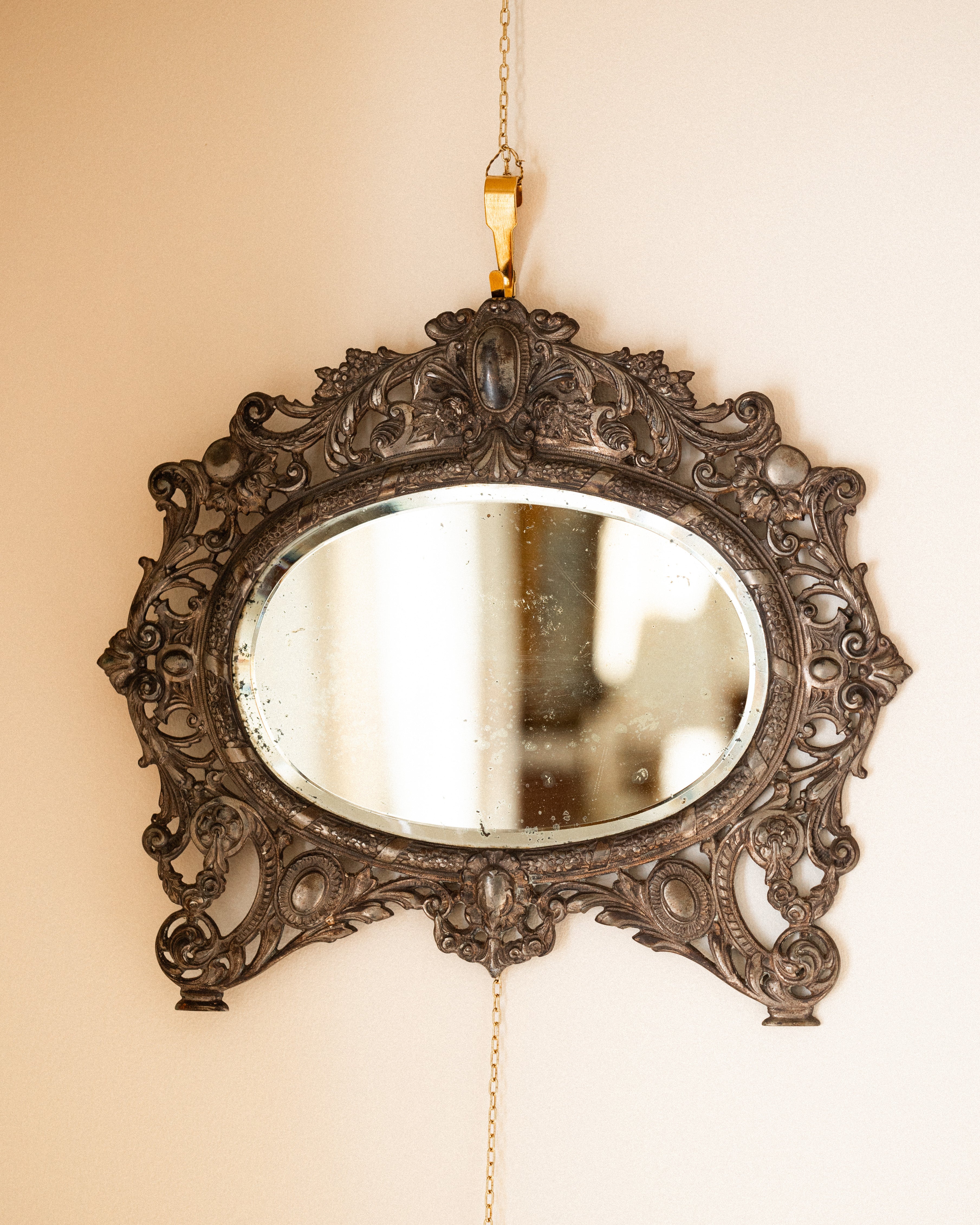 Antique Ornate Wall Mirror