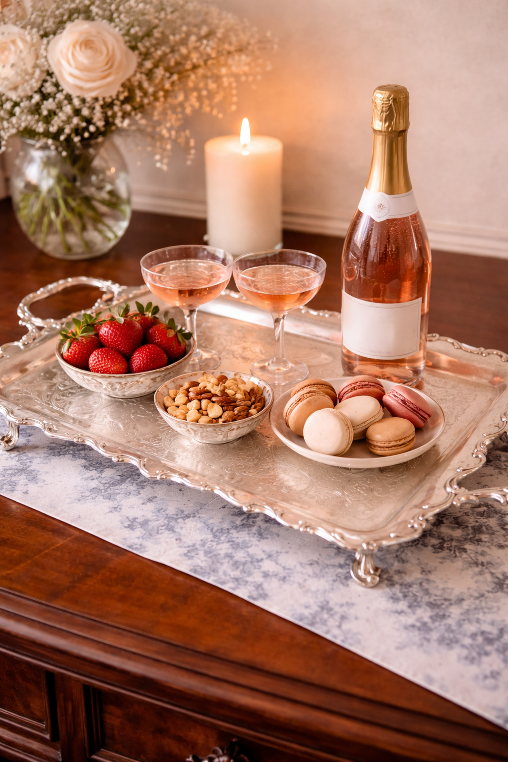 Silverplate Serving Tray