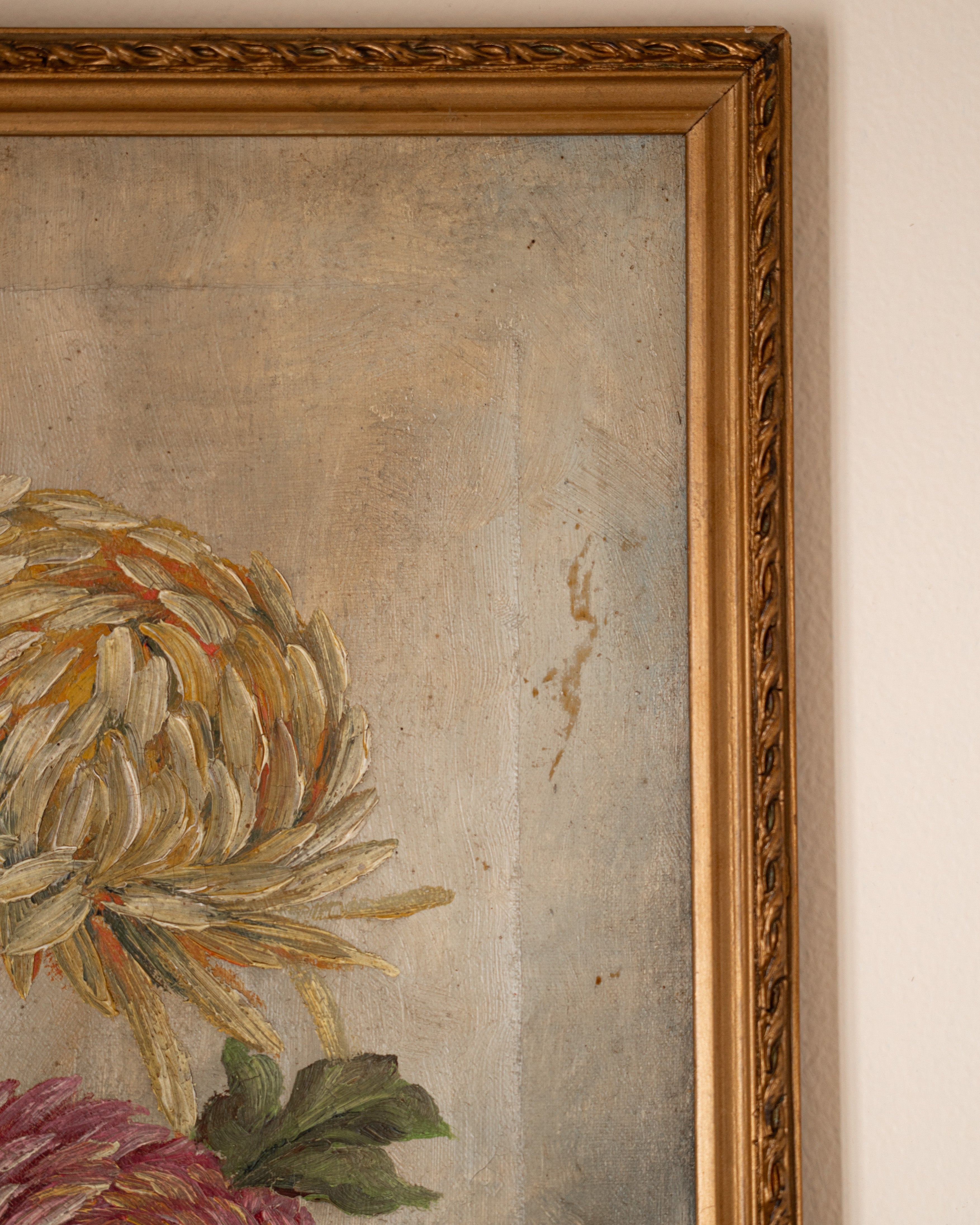 Chrysanthemum Still Life Painting