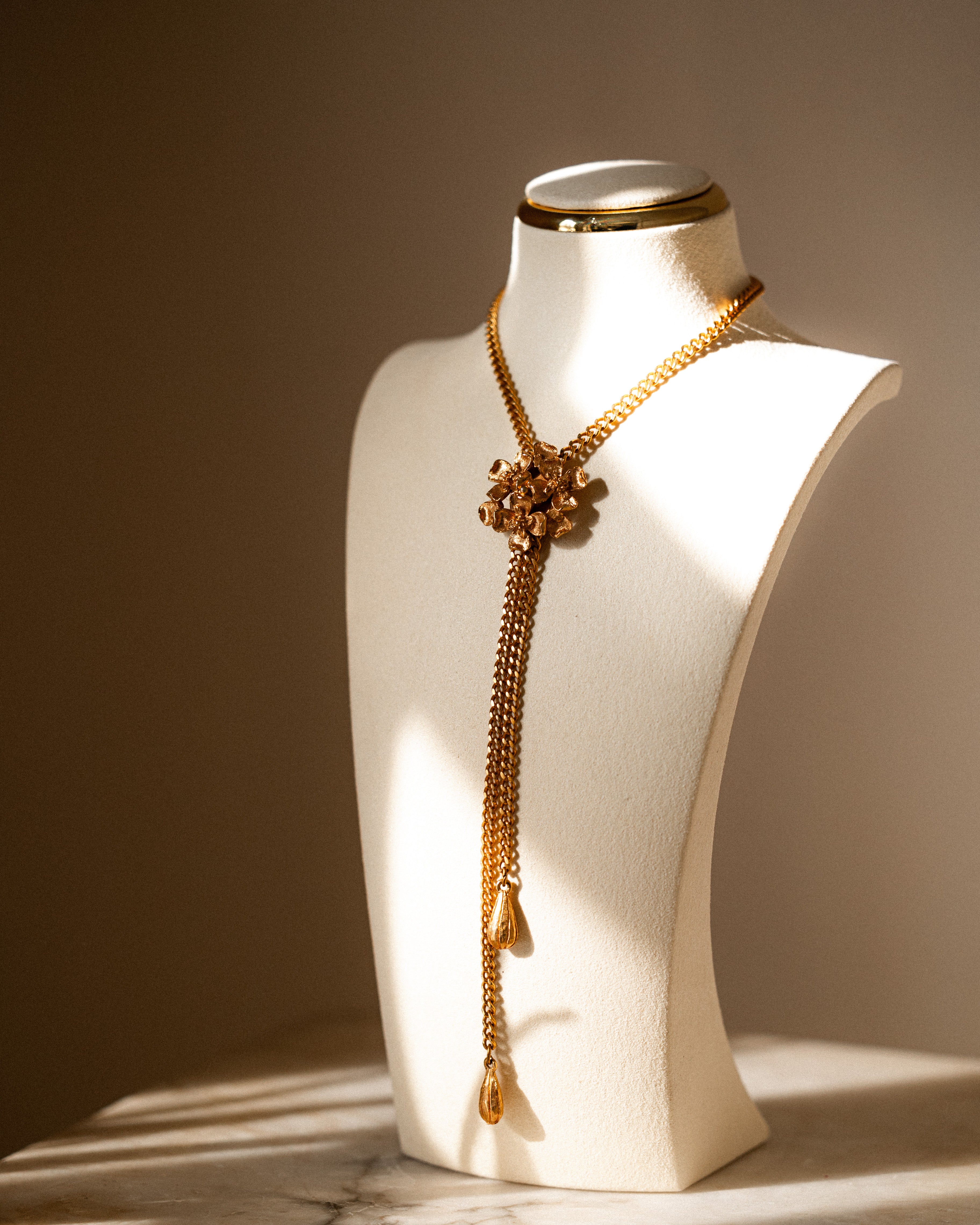 Vintage Lariat Necklace