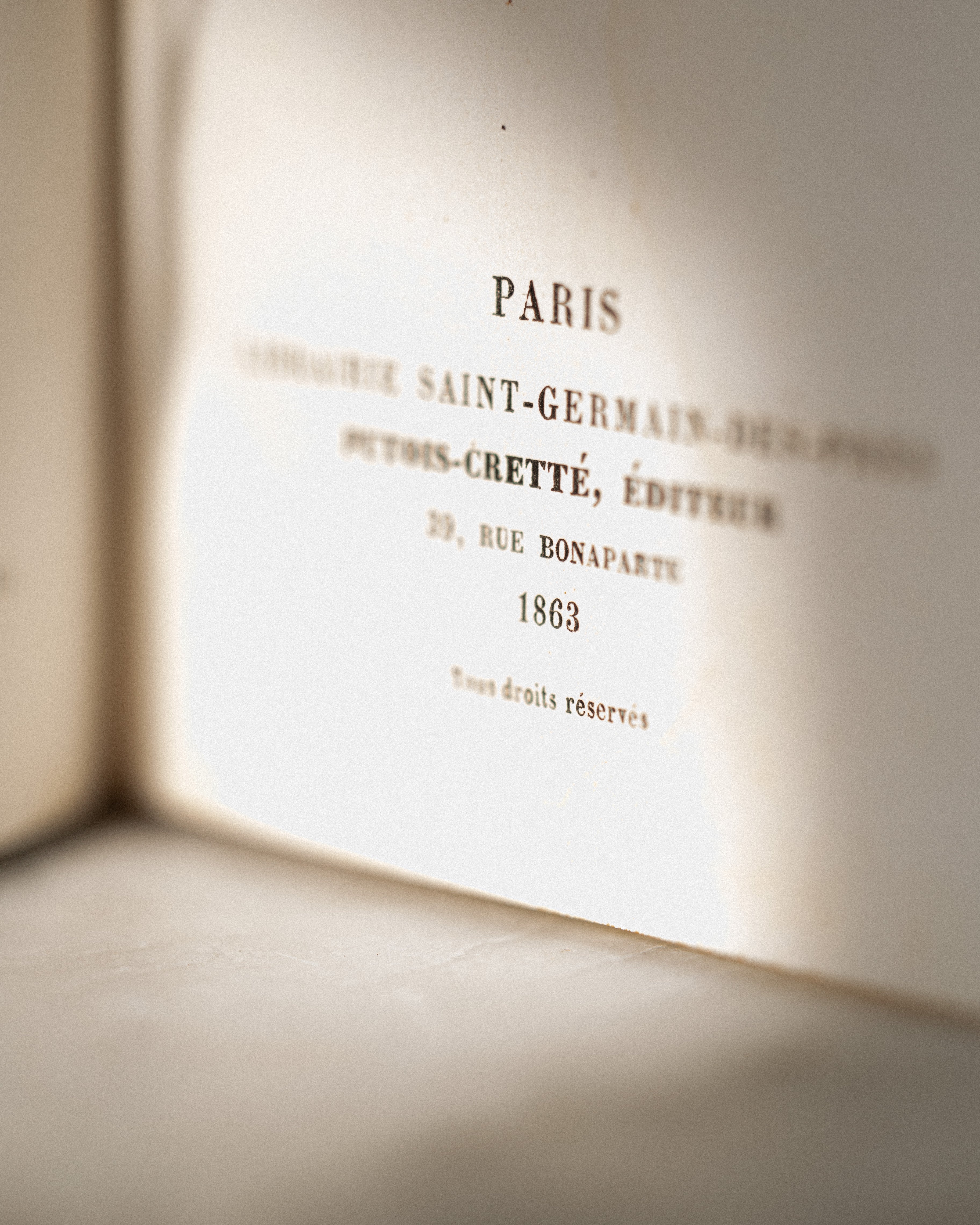 Histoire de France – 1863 French 2-Book Set