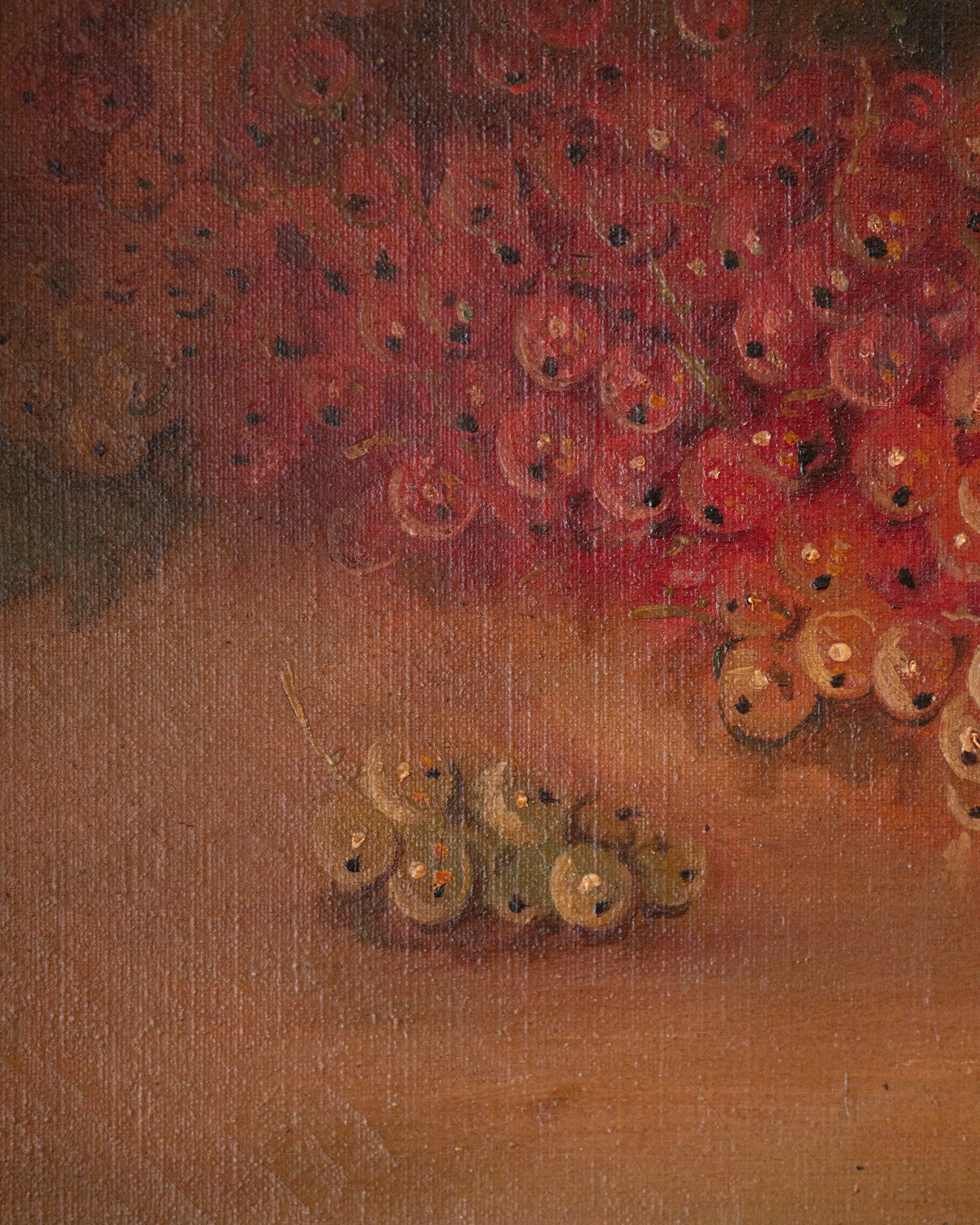 Antique Still Life of Red Currants