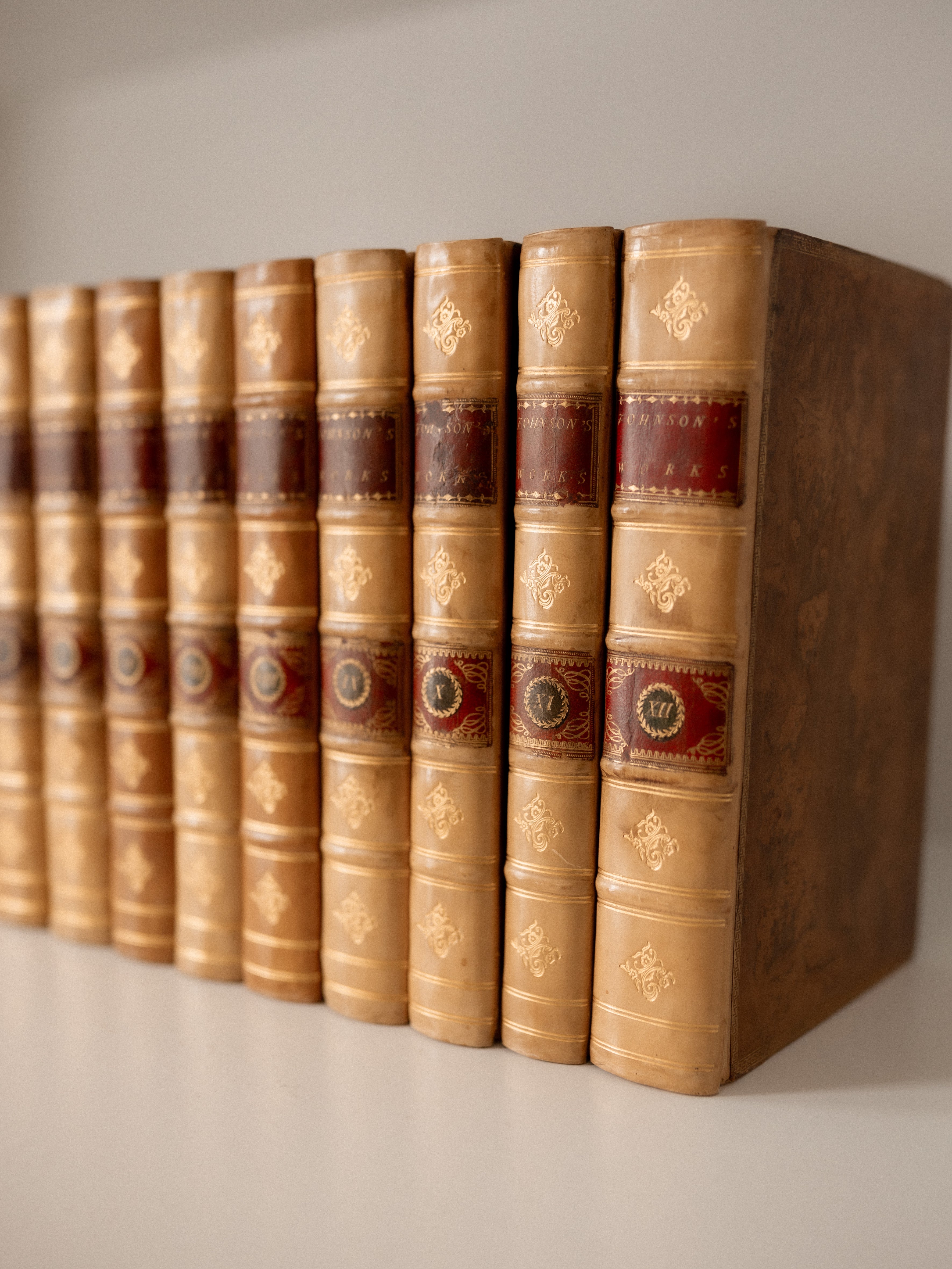The Works of Samuel Johnson — Complete 12-Volume Set (London, 1792)
