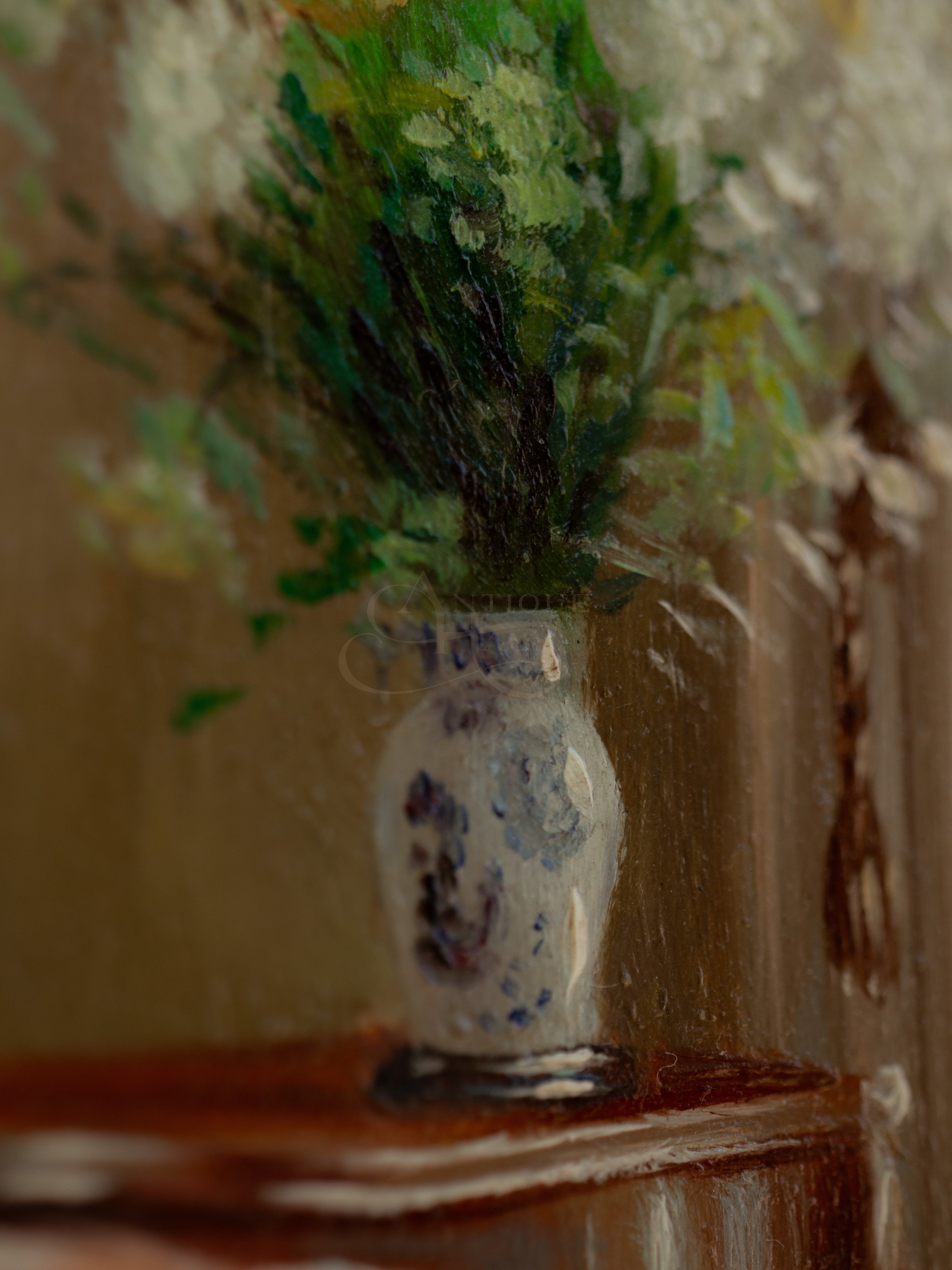 Vintage Interior Room Painting