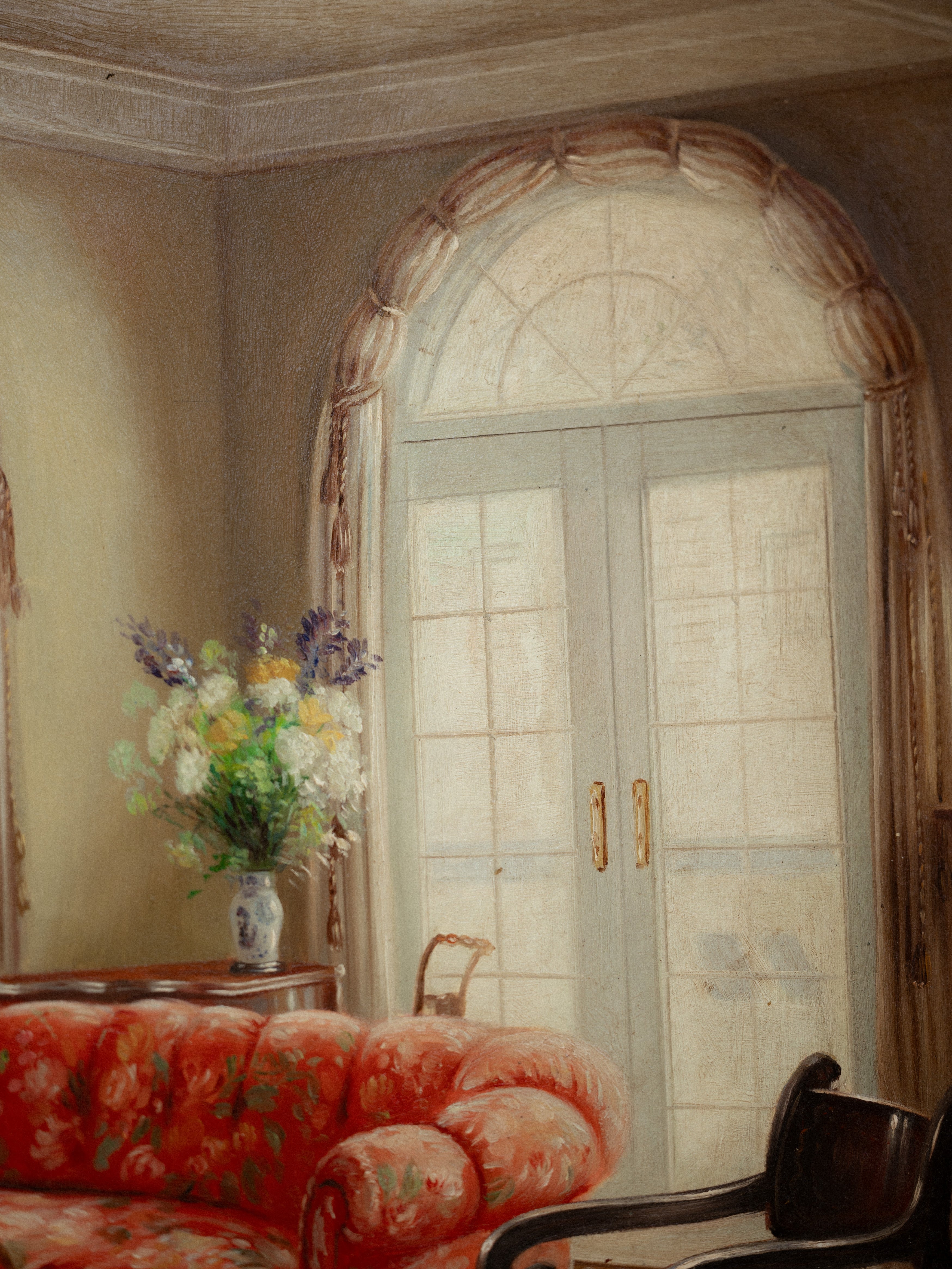 Vintage Interior Room Painting