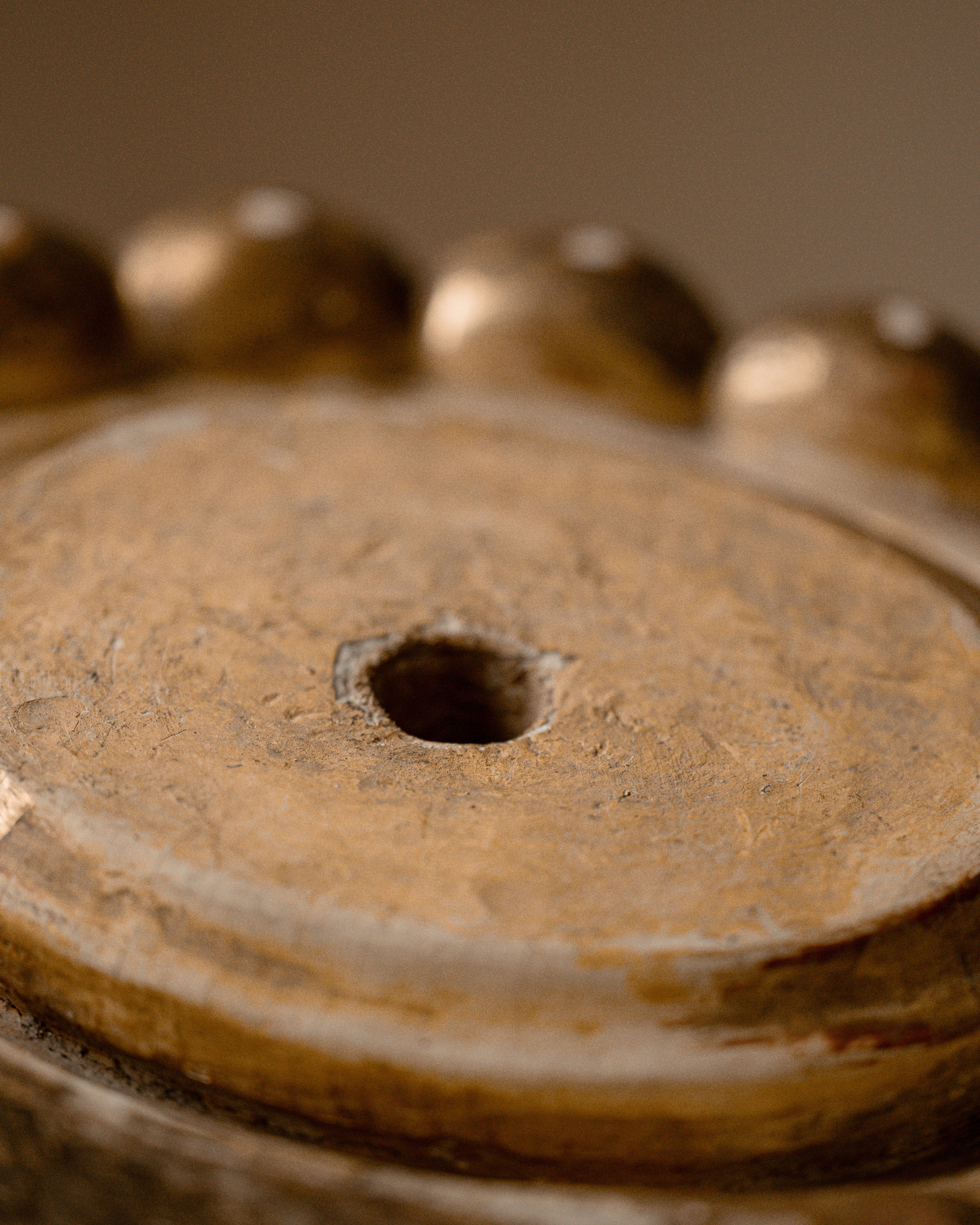 Antique Reliquary Wooden Riser Base