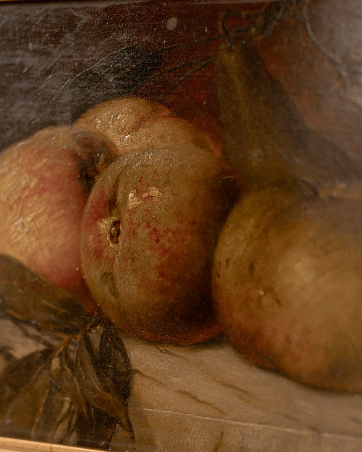 1895 Fruit Still-life painting by German artist Franz Molitor