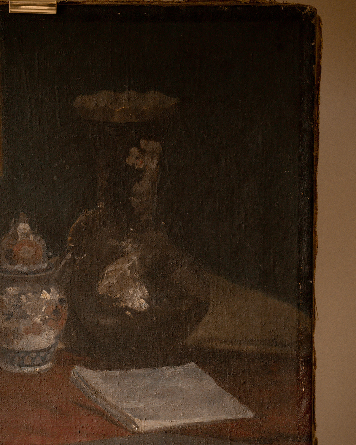 Antique Double-Sided Still Life Painting