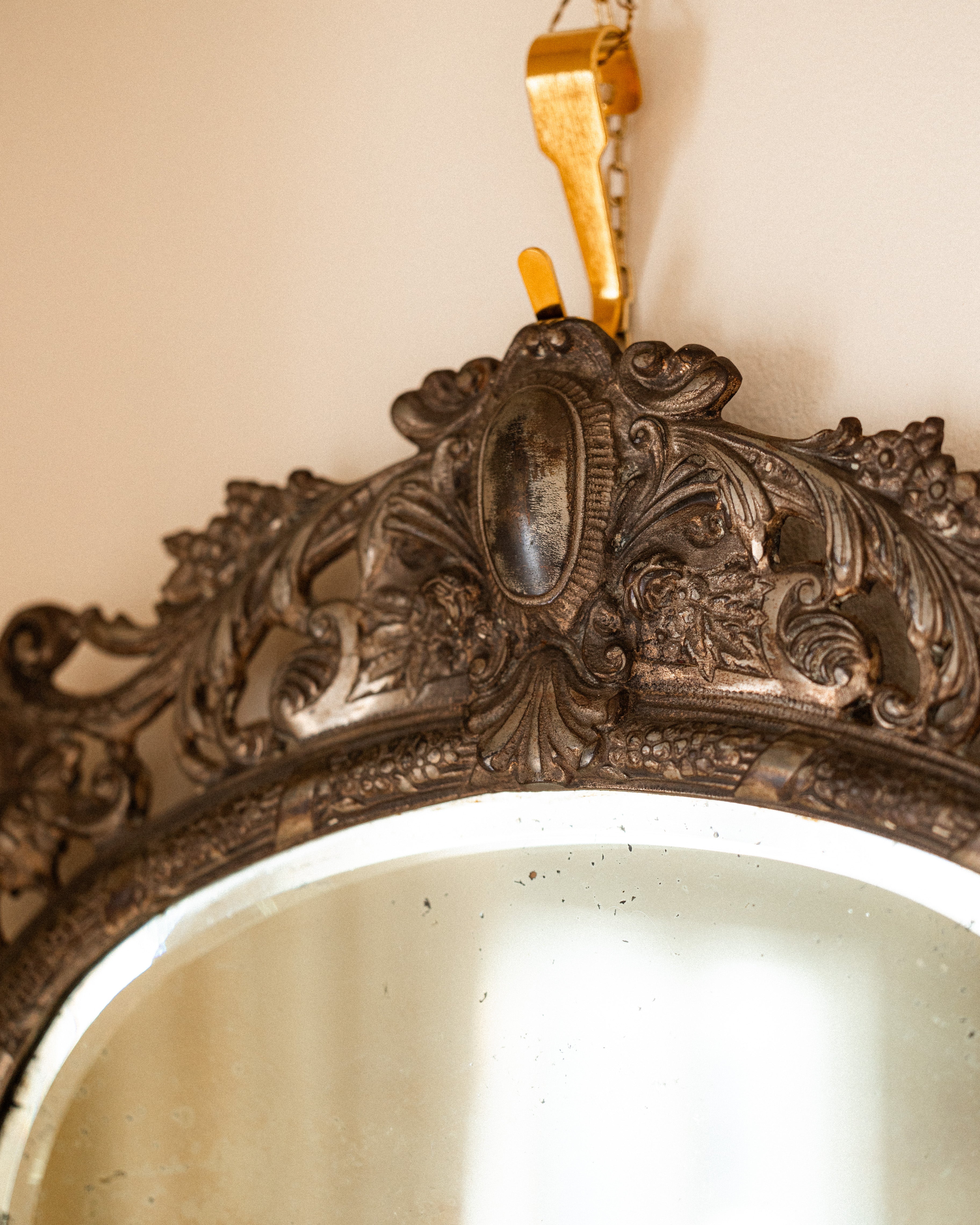 Antique Ornate Wall Mirror