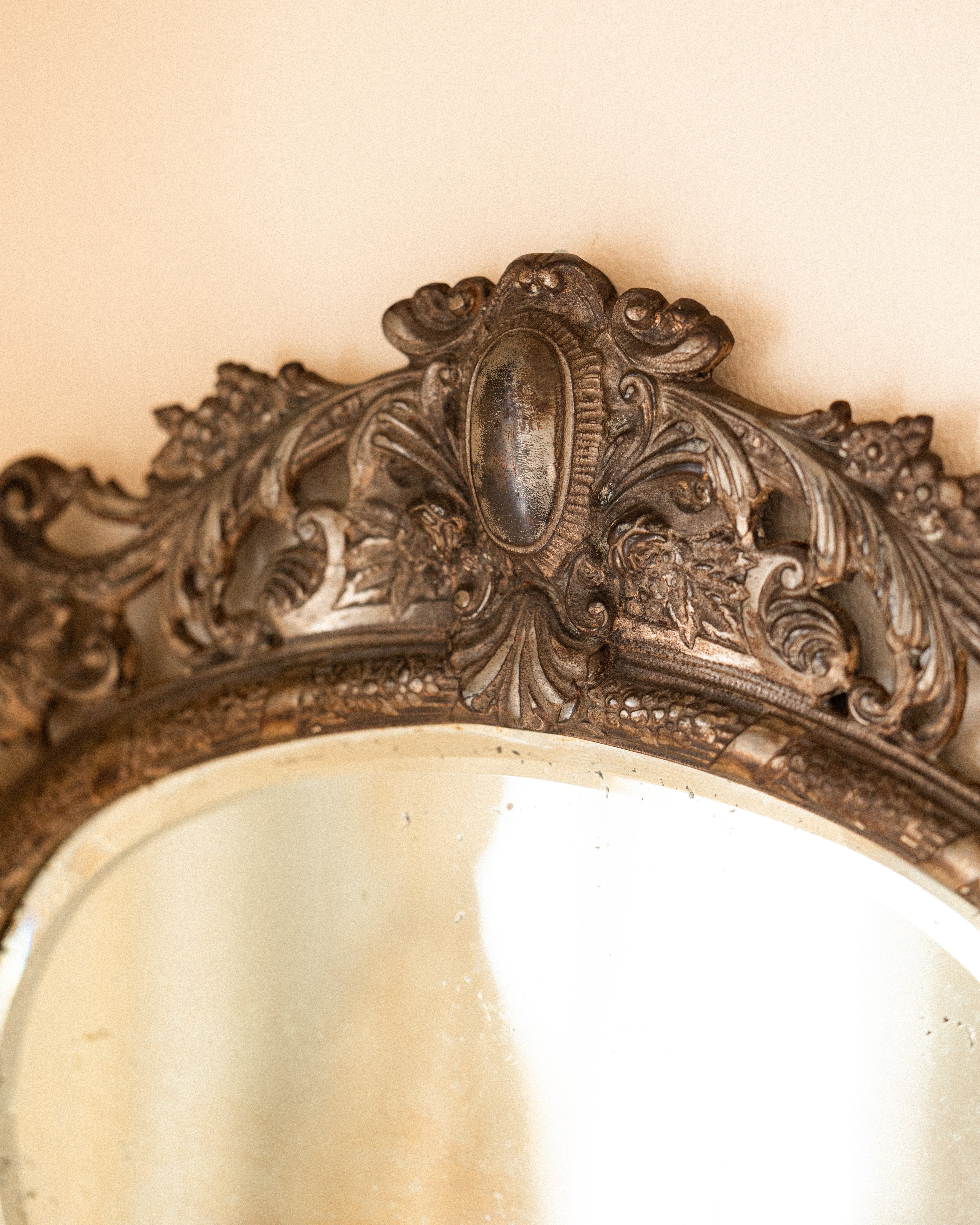 Antique Ornate Wall Mirror