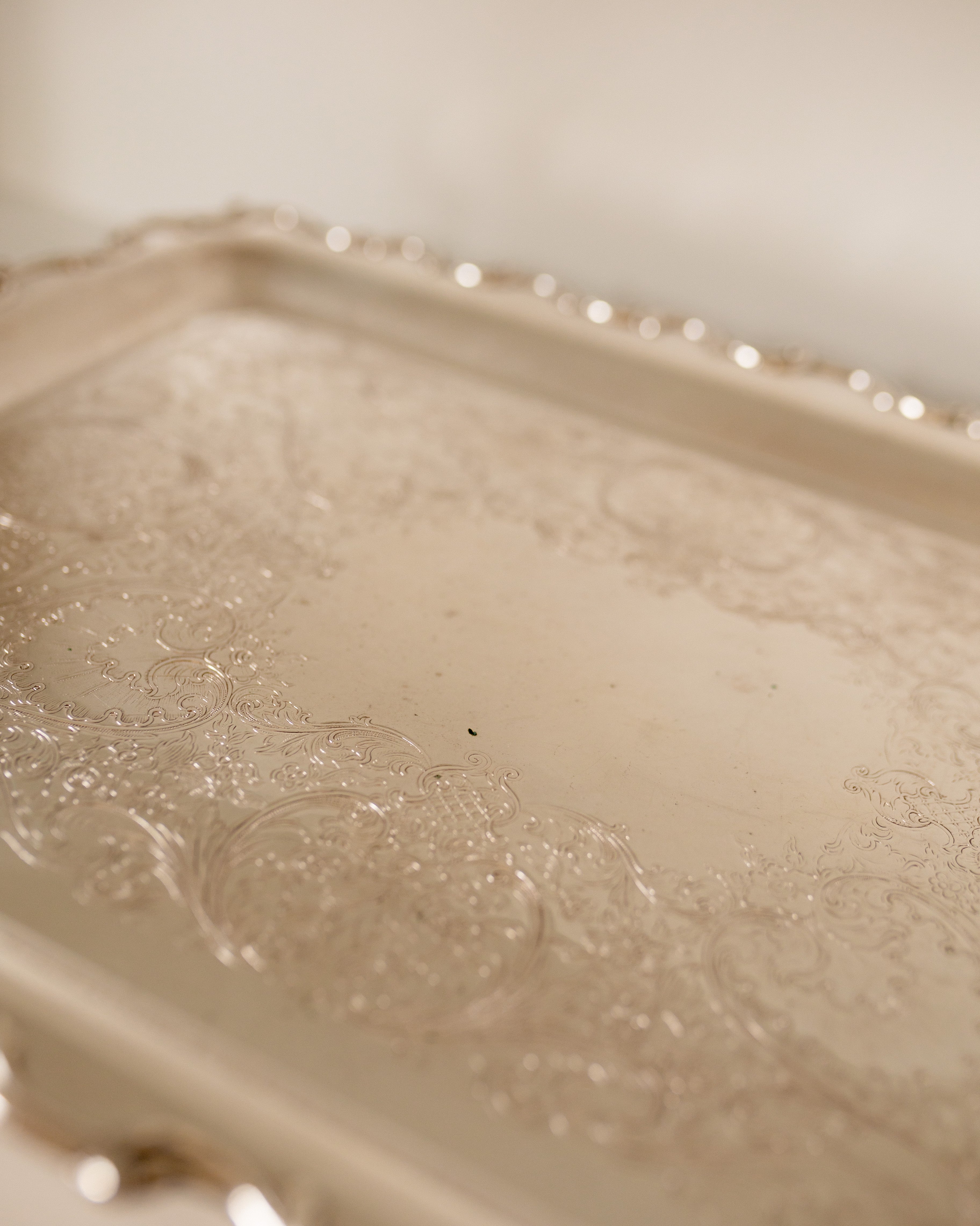 Silverplate Serving Tray