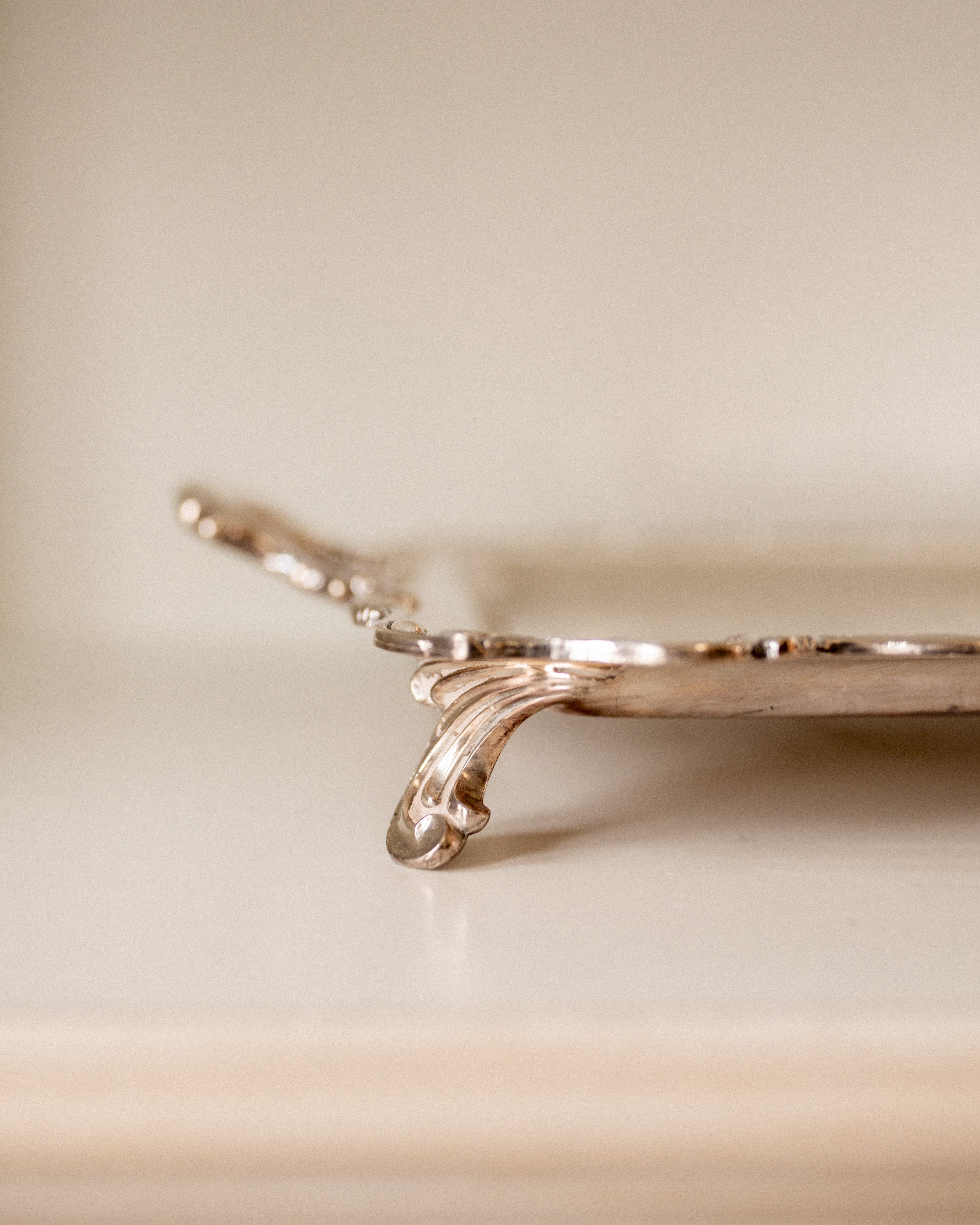 Silverplate Serving Tray